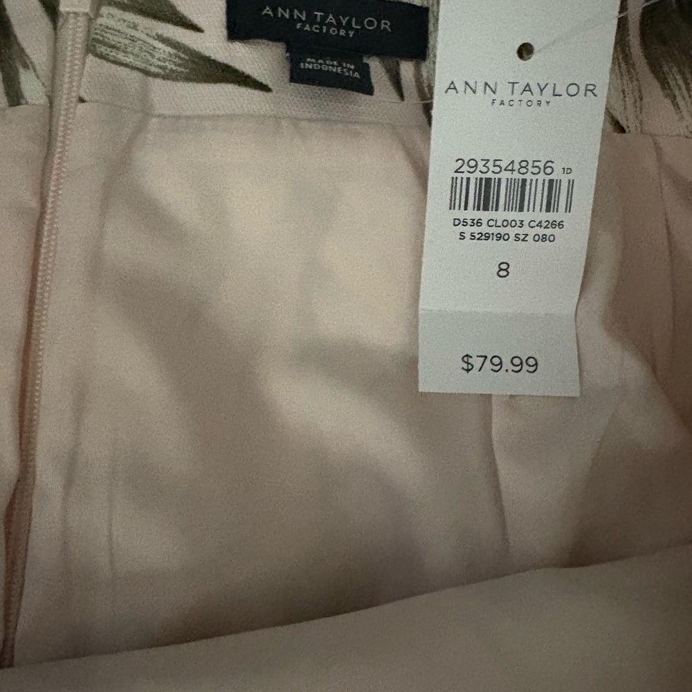 Ann Taylor Factory Blush Skirt